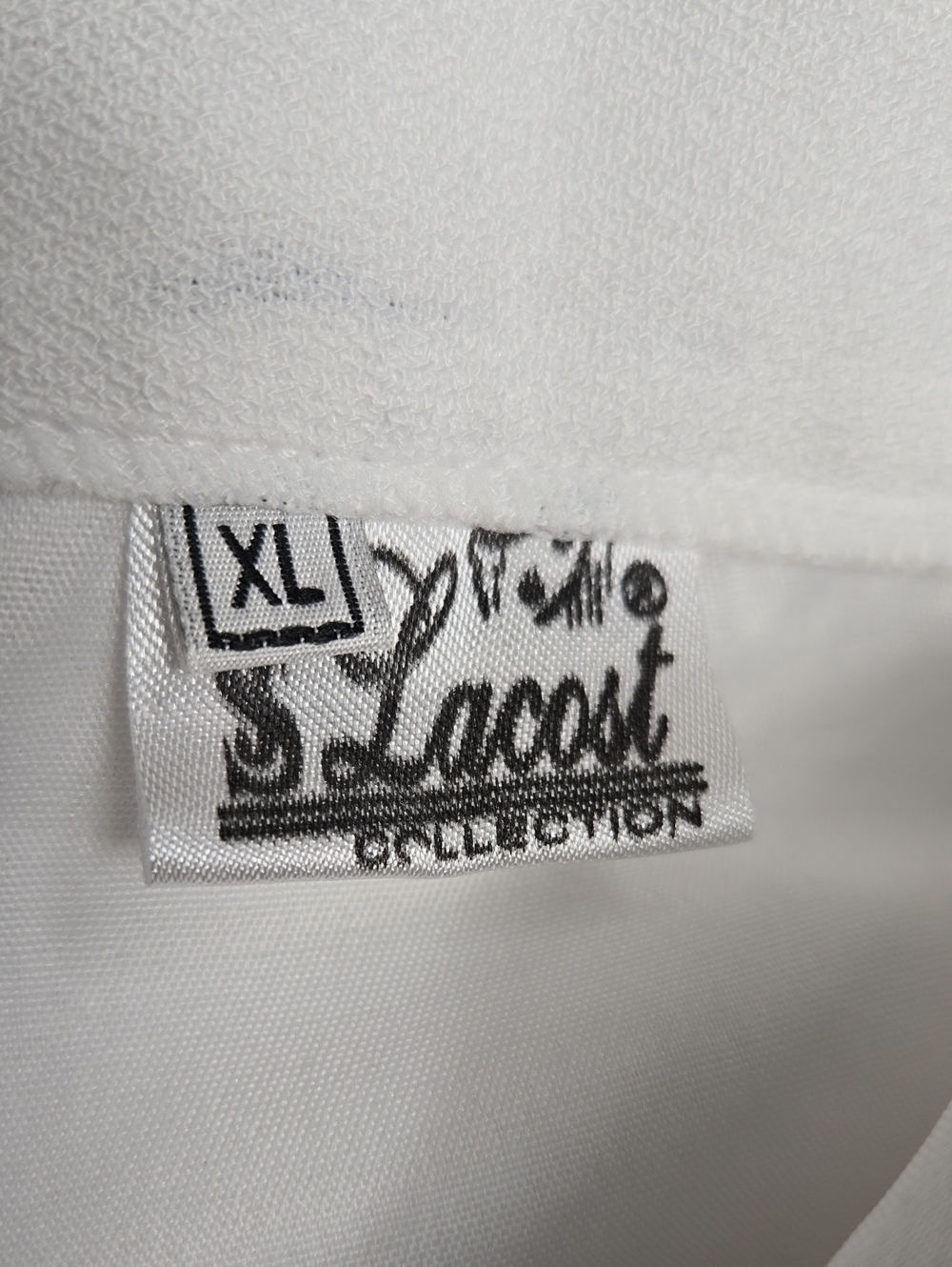 Lacost Collection Bright White Skirt XL Vintage - Picture 4 of 5